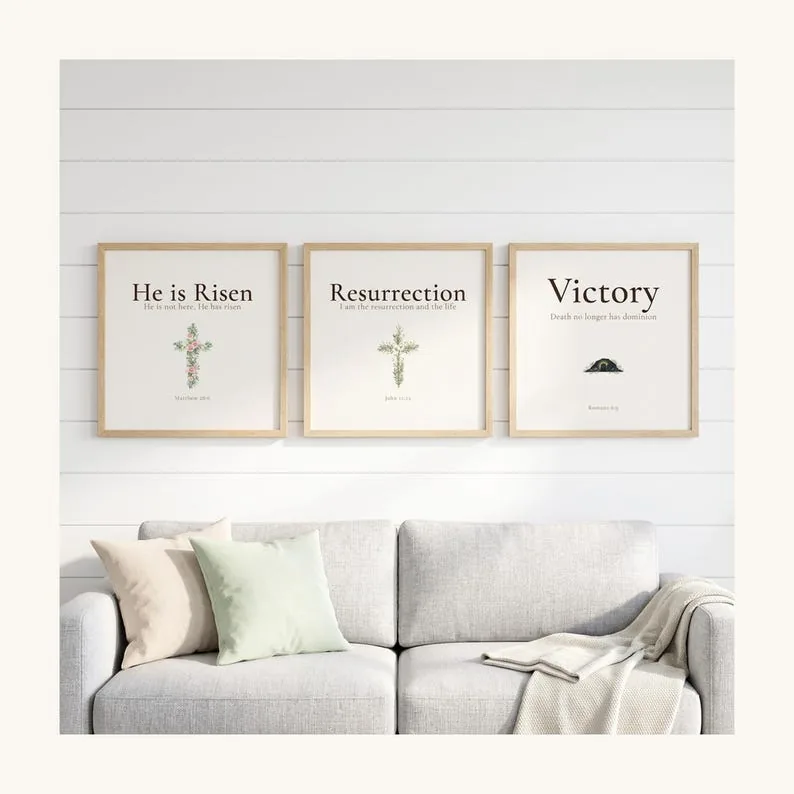 View 4 of 25-Print Bible Verse Bundle, Scripture Gallery Wall Art